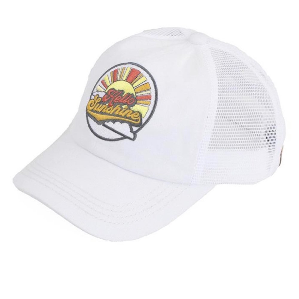 Hello sunshine baseball hat